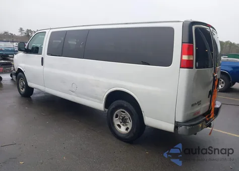 2015 GMC Savana 3500 Lt z USA, uszkodzony, nr VIN 1GJZ71FG4F1163369
